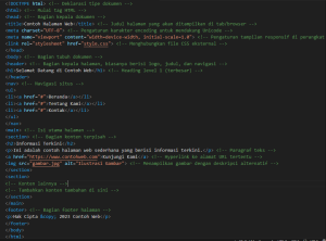 Mengenal Dasar Html, Css, Dan Javascript – Baraja Coding